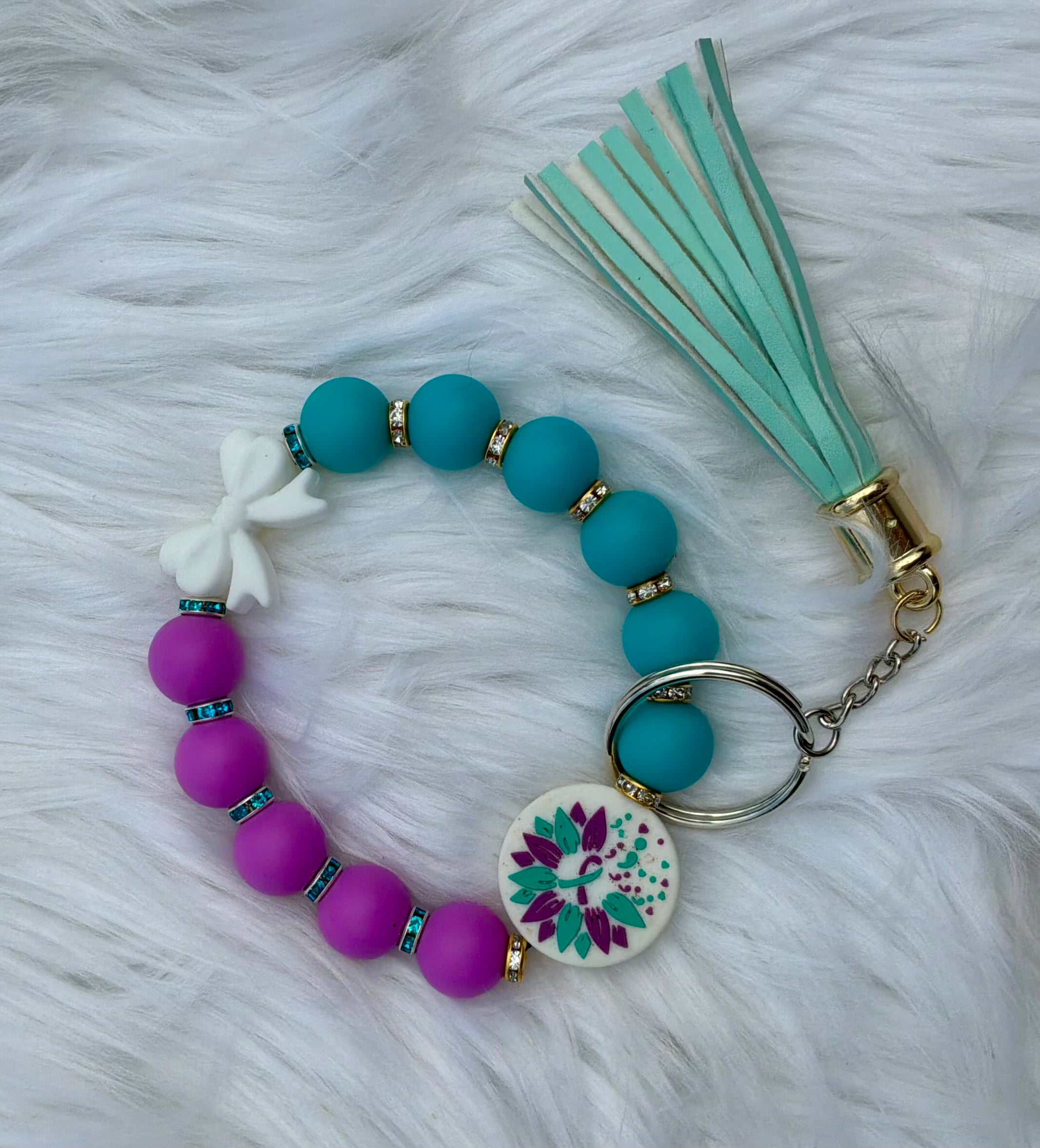 Mental Health Awareness Wristlet