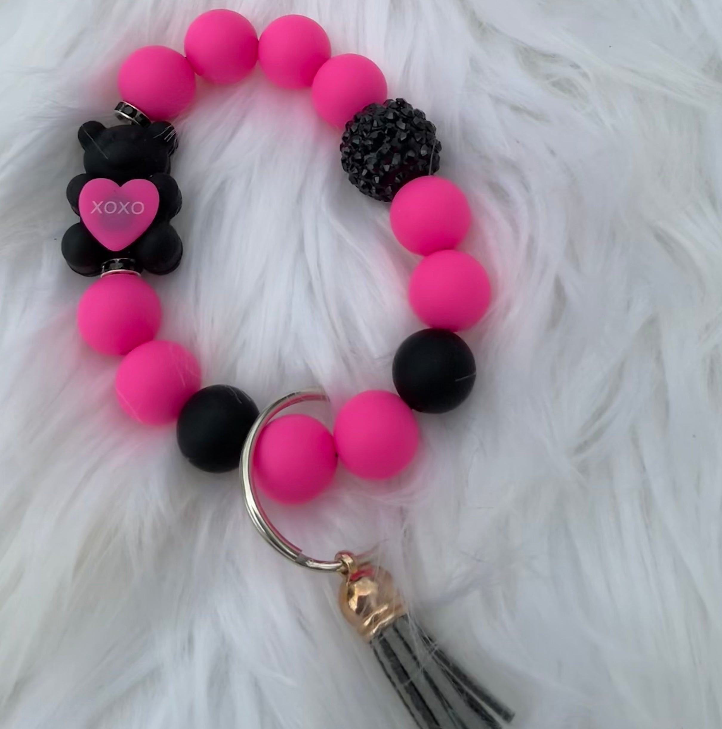 XO Bear Wristlet