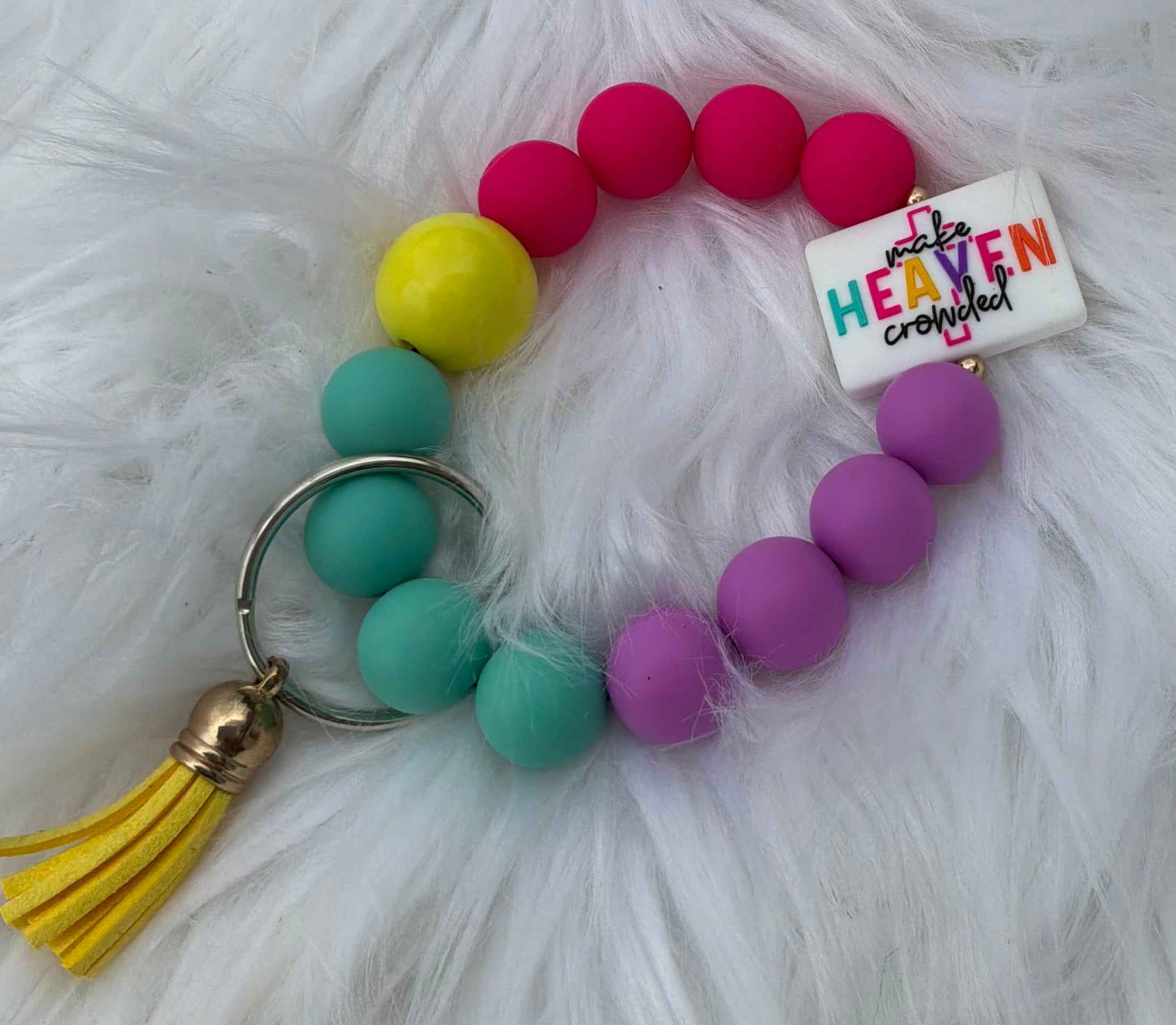 Make heaven Crowded Wristlet