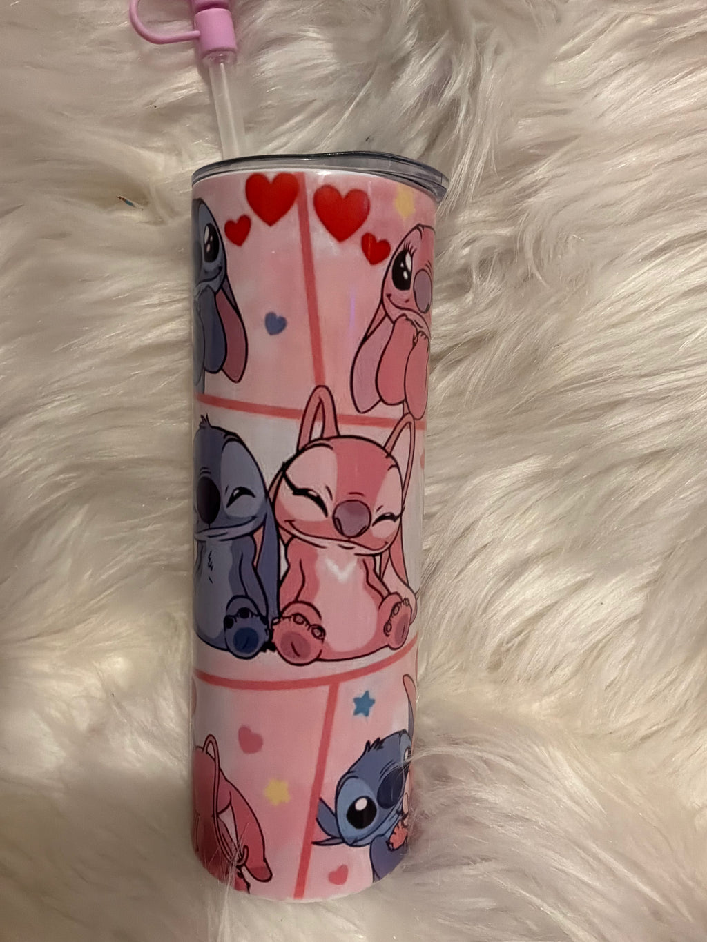 20oz Tumbler- stitch & angel