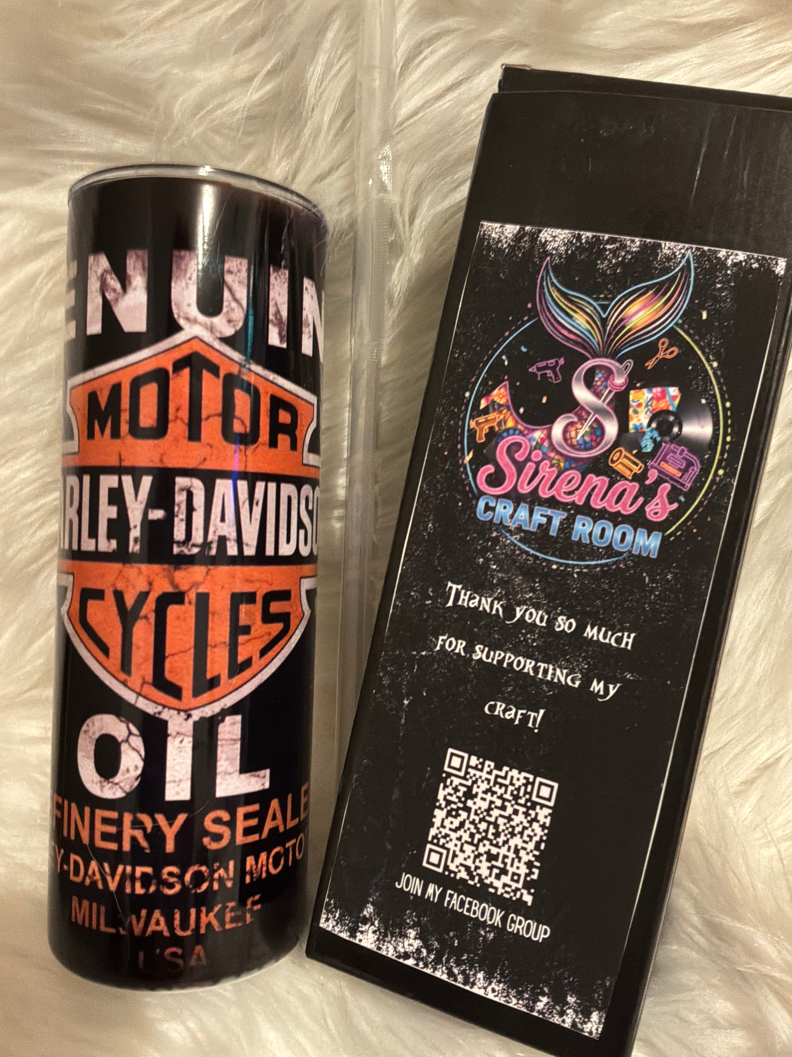20oz Tumbler- Harley Davidson