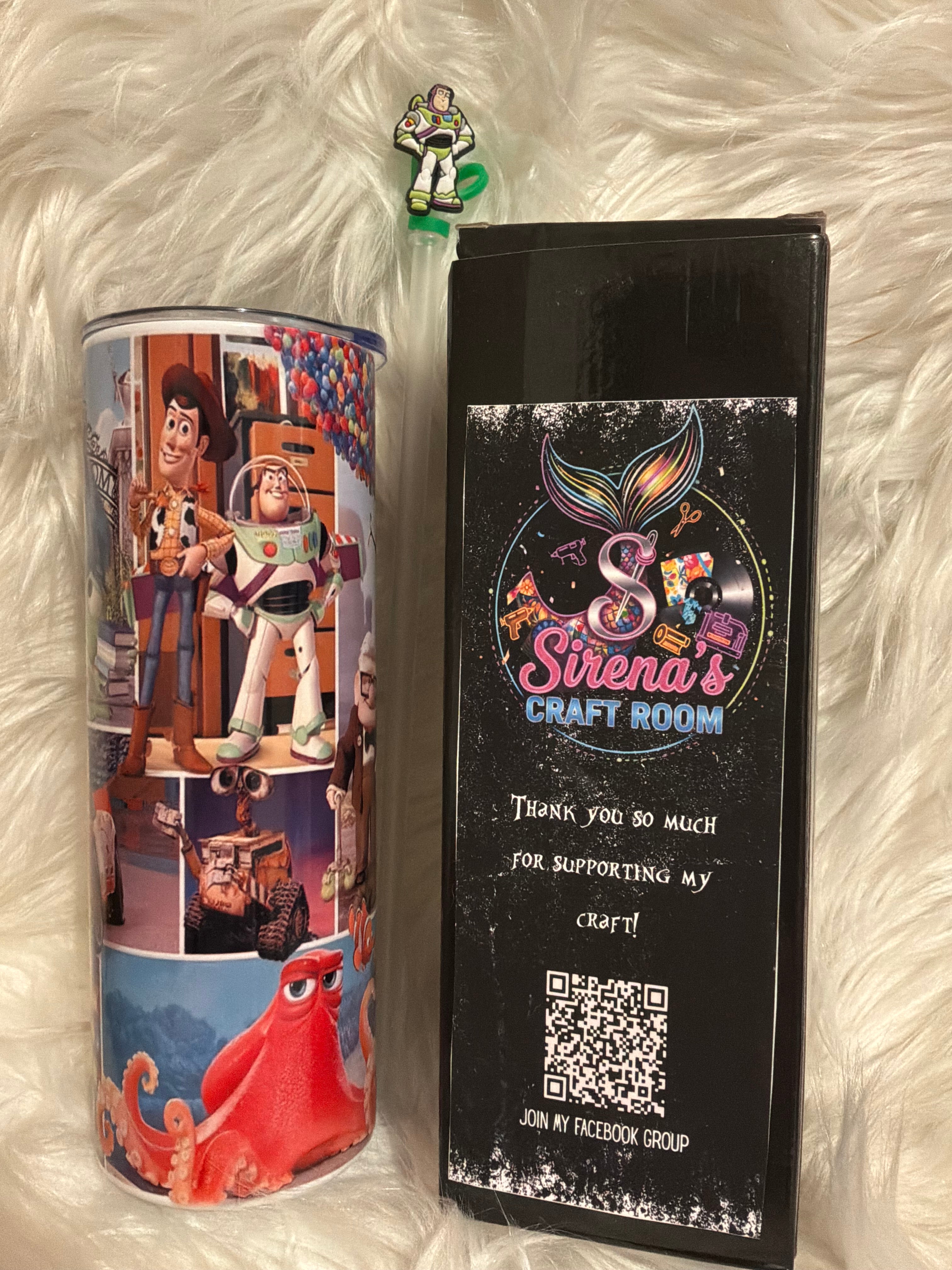 20oz Tumbler- Pixar