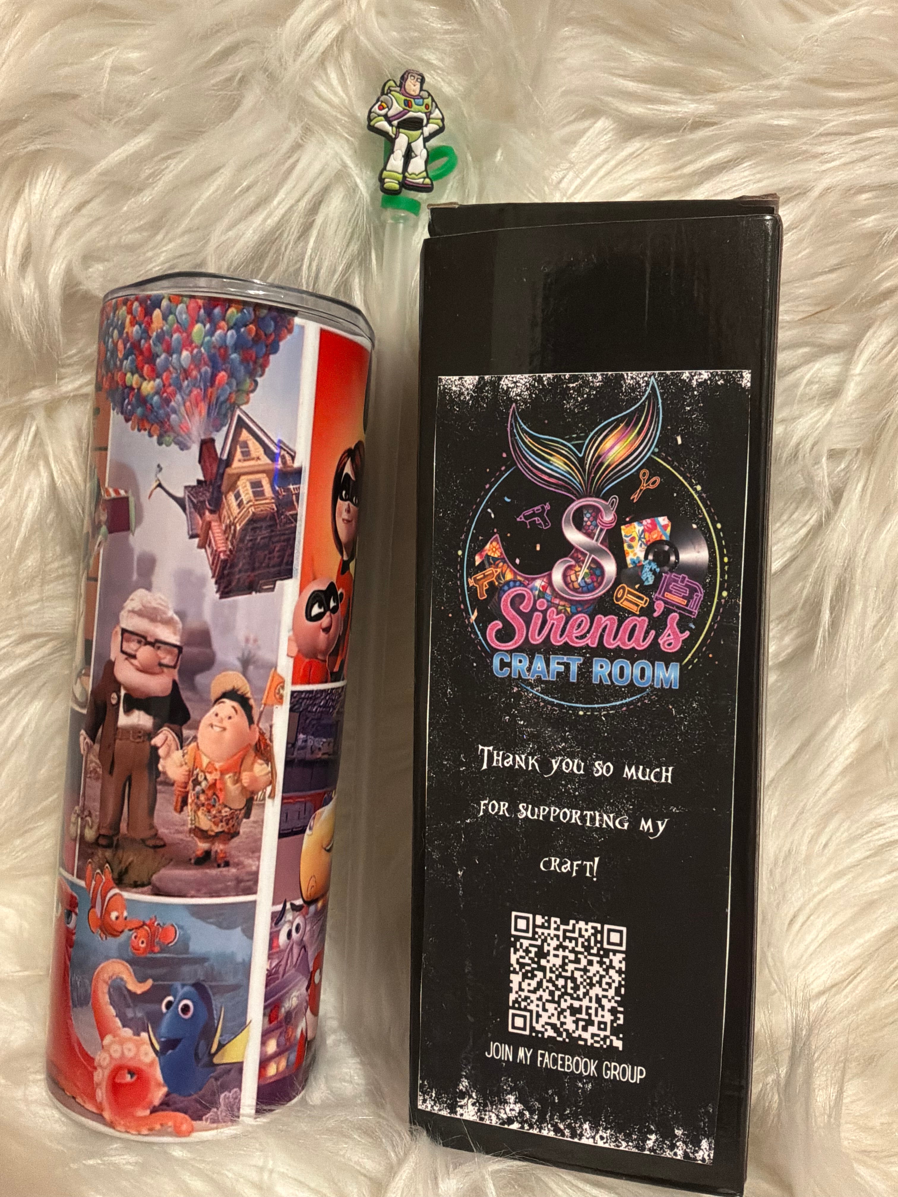 20oz Tumbler- Pixar