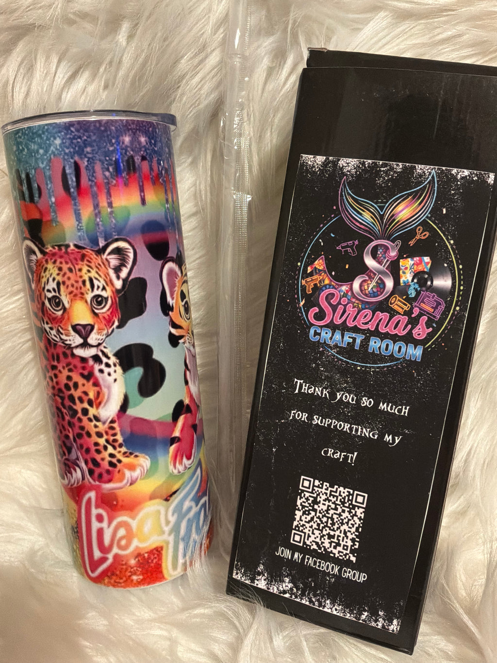 20oz Tumbler- Lisa Frank