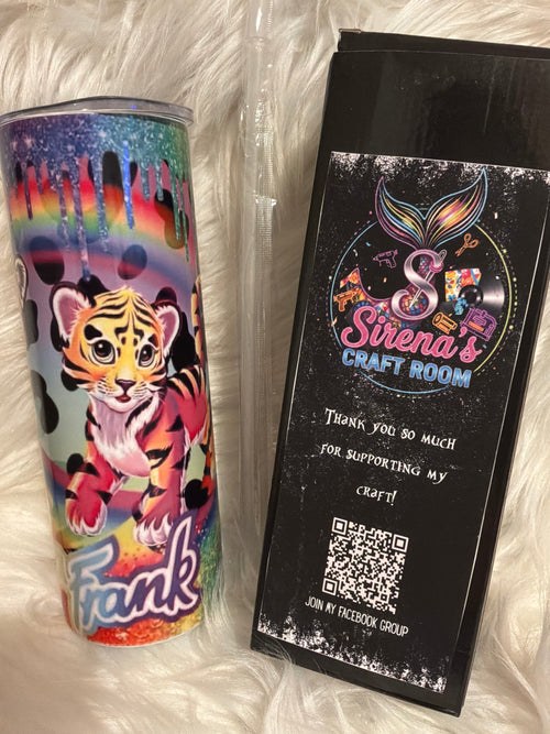 20oz Tumbler- Lisa Frank