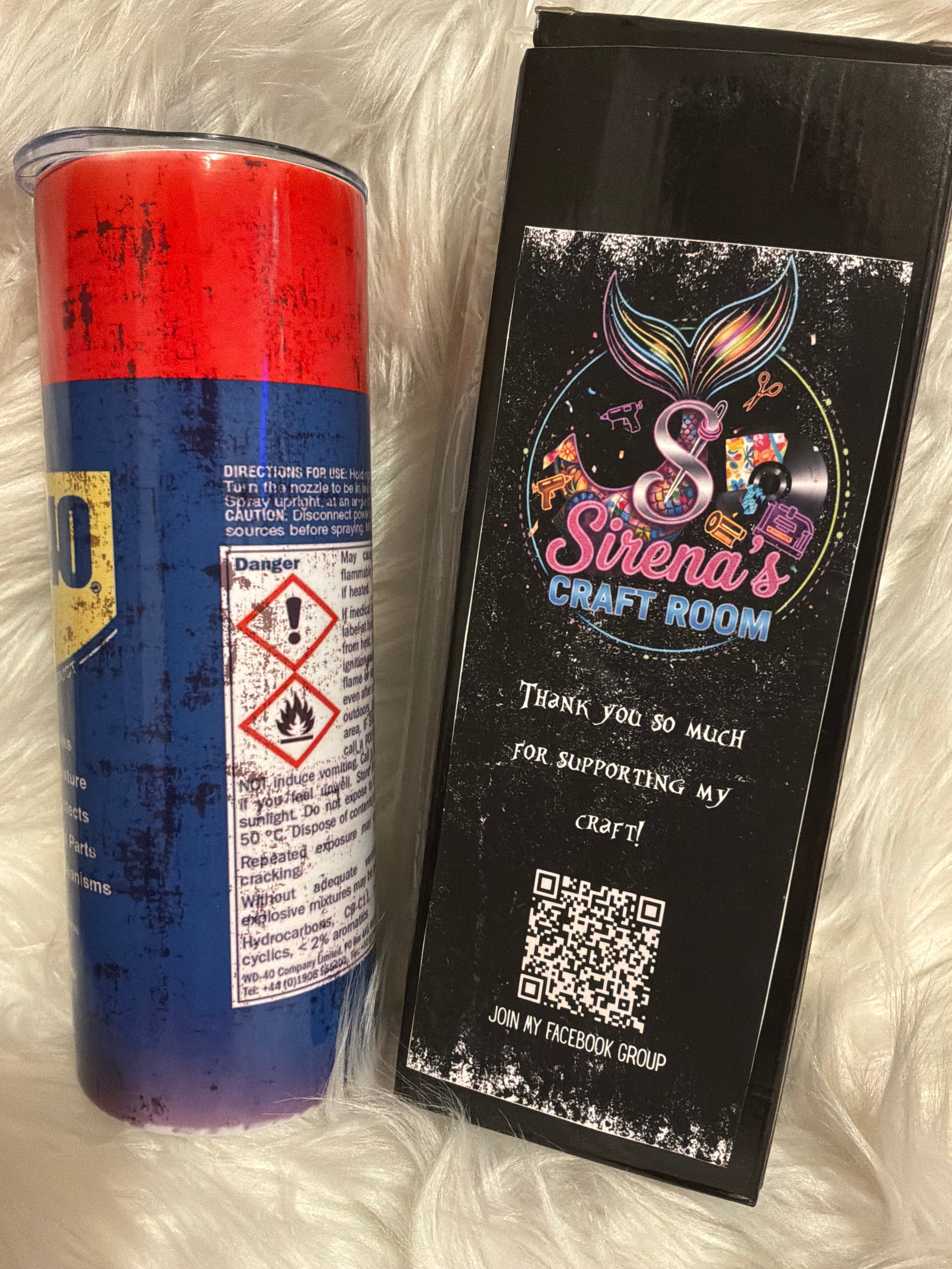 20oz Tumbler- WD 40