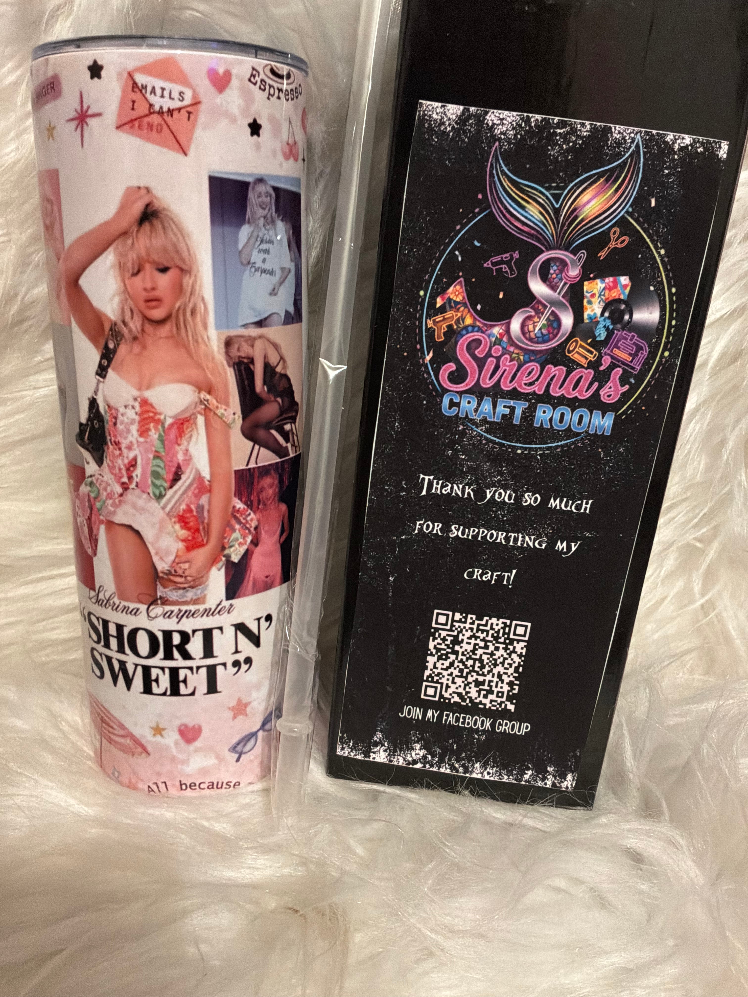 20oz Tumbler- Sabrina Carpenter