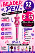 Sparkly Bear -Pen