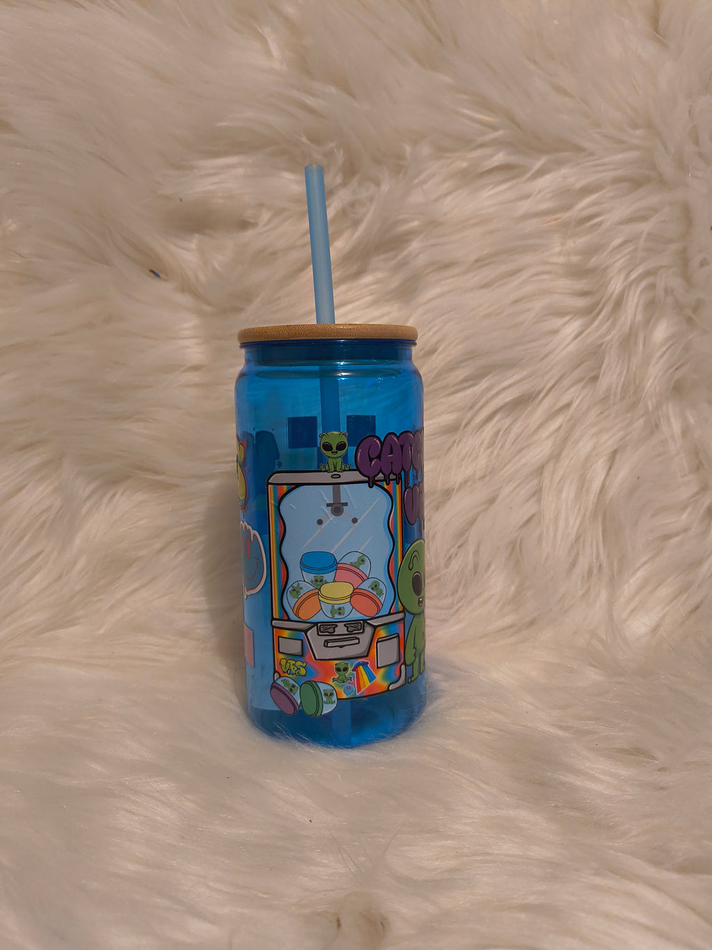 Catch a vibe alien- PLASTIC 21oz