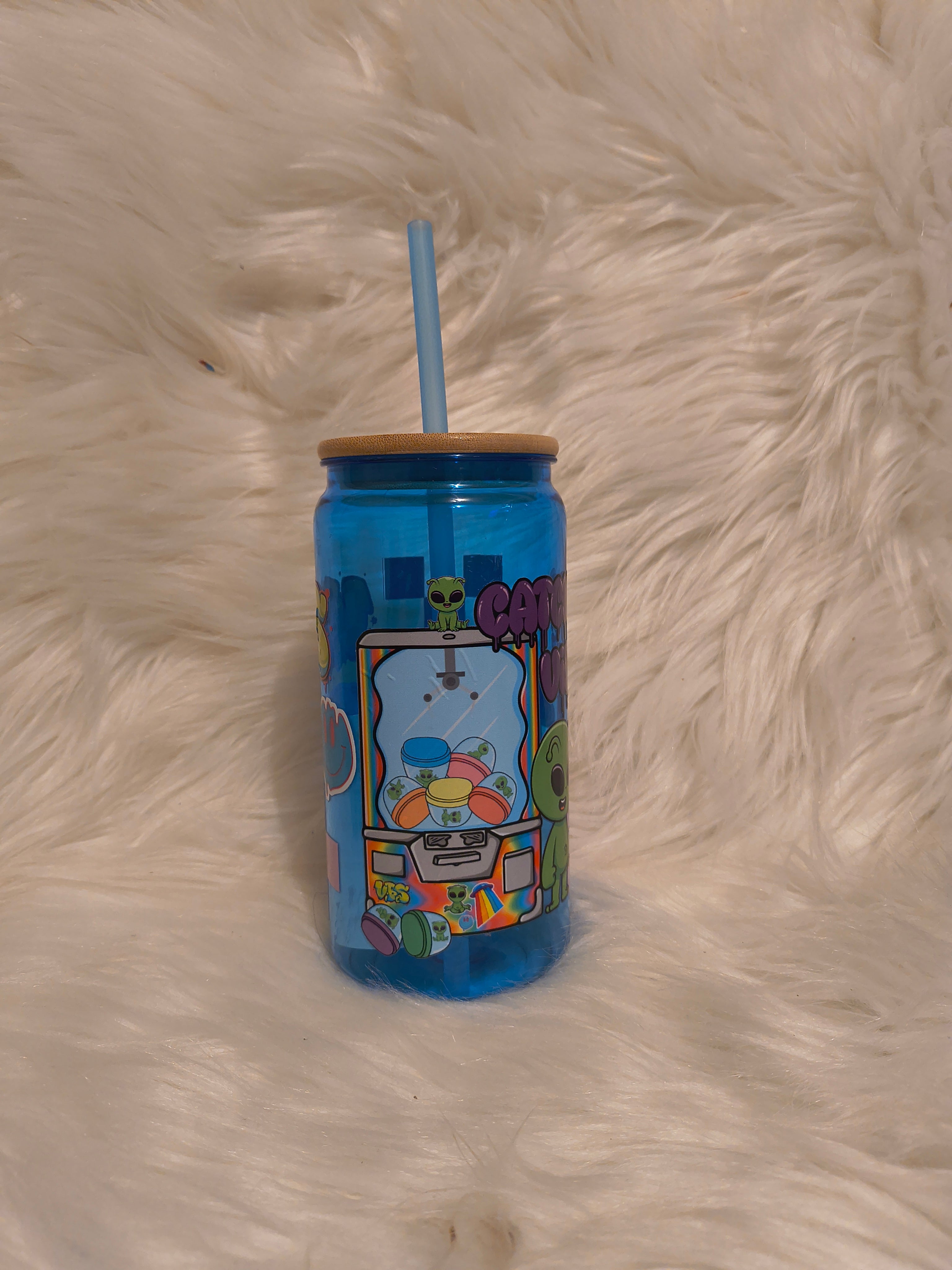 Catch a vibe alien- PLASTIC 21oz