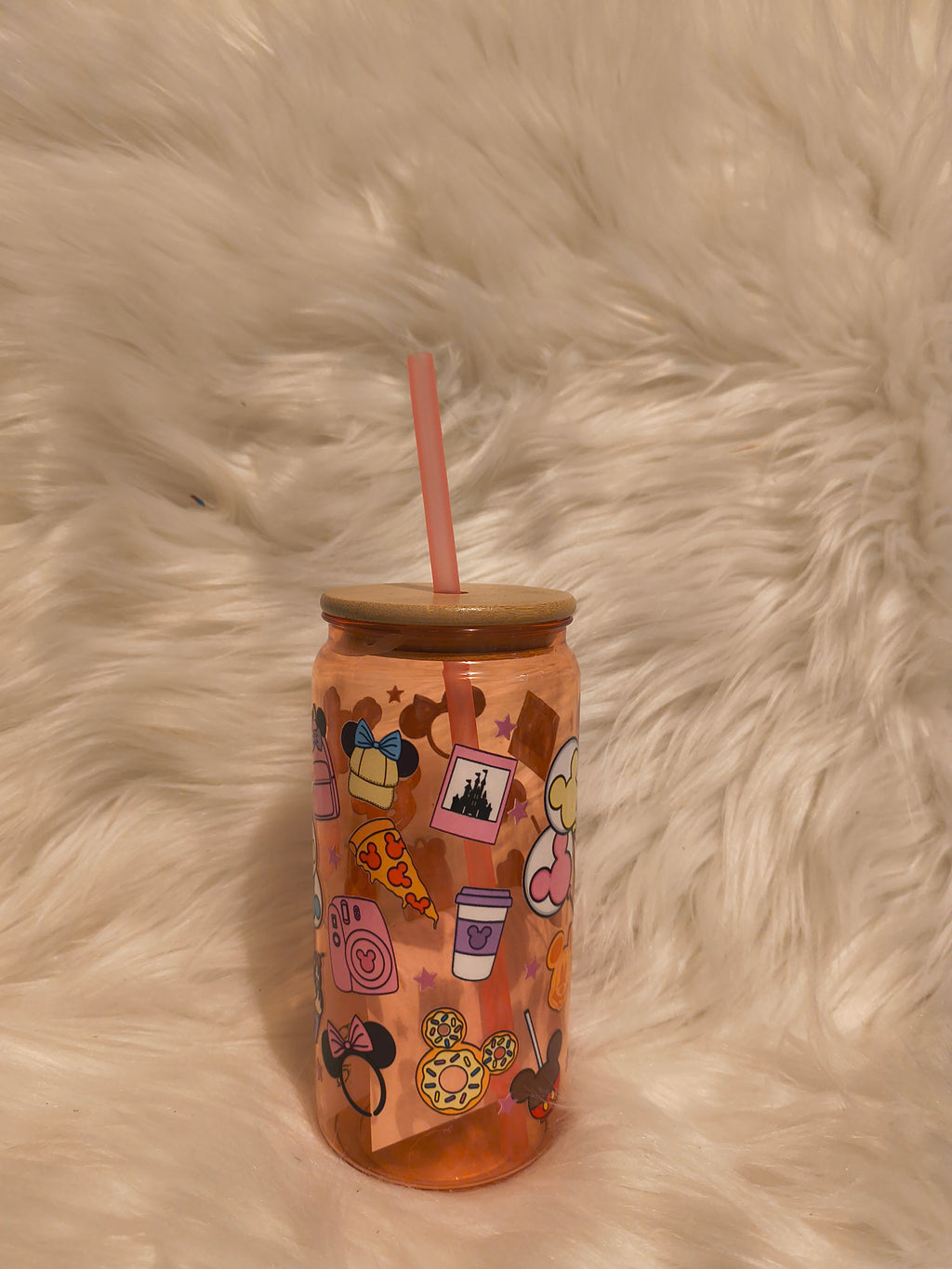 Disney Park snacks -PLASTIC 21oz
