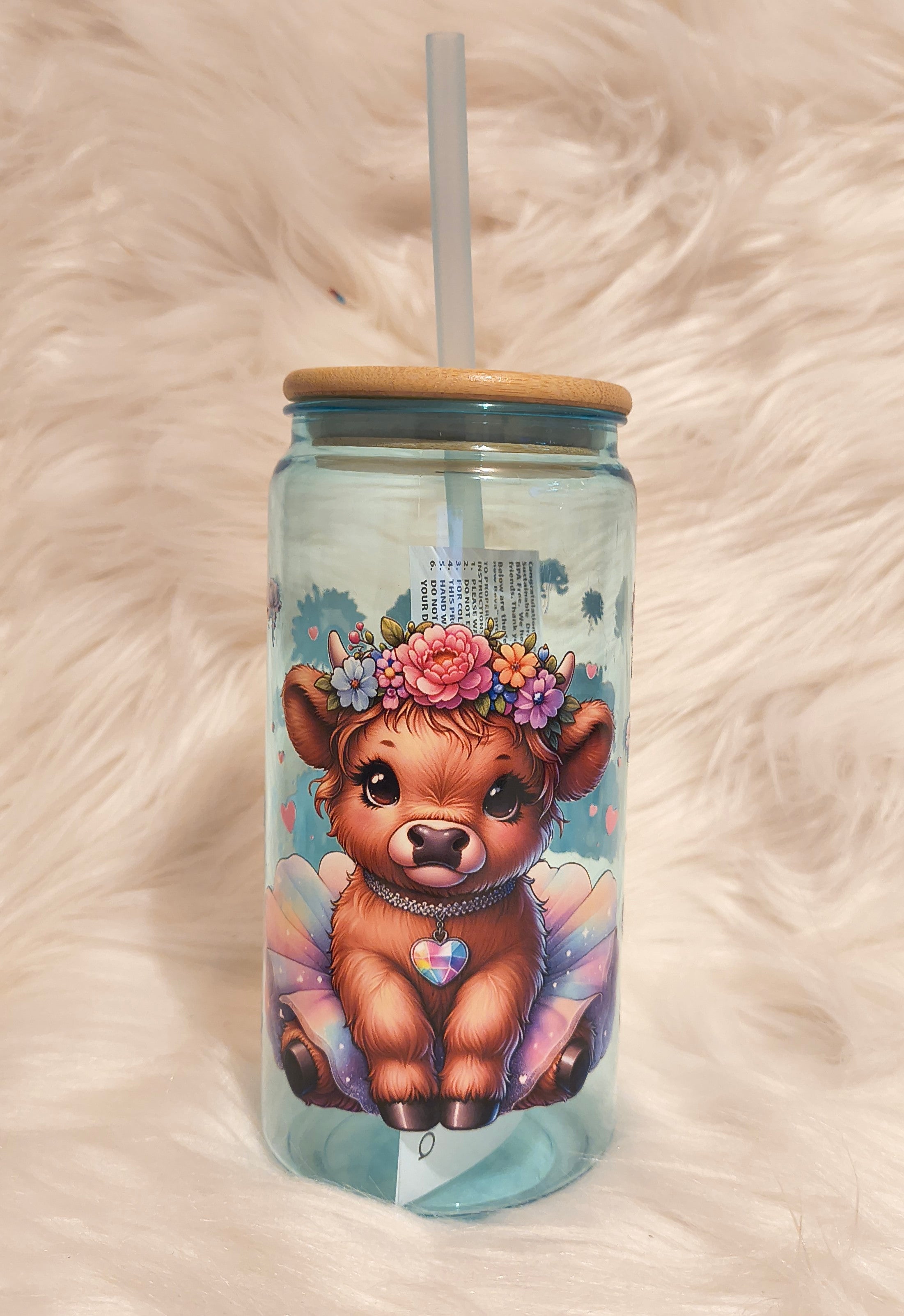 Cow in TuTu- PLASTIC 21oz