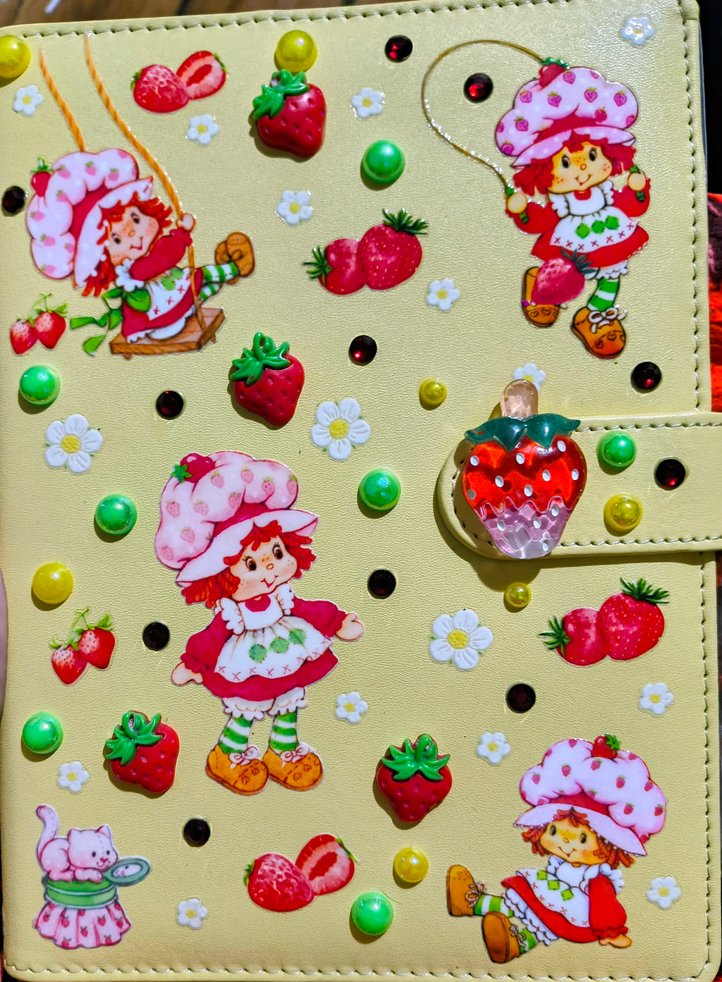 Strawberry shortcake notebook journal