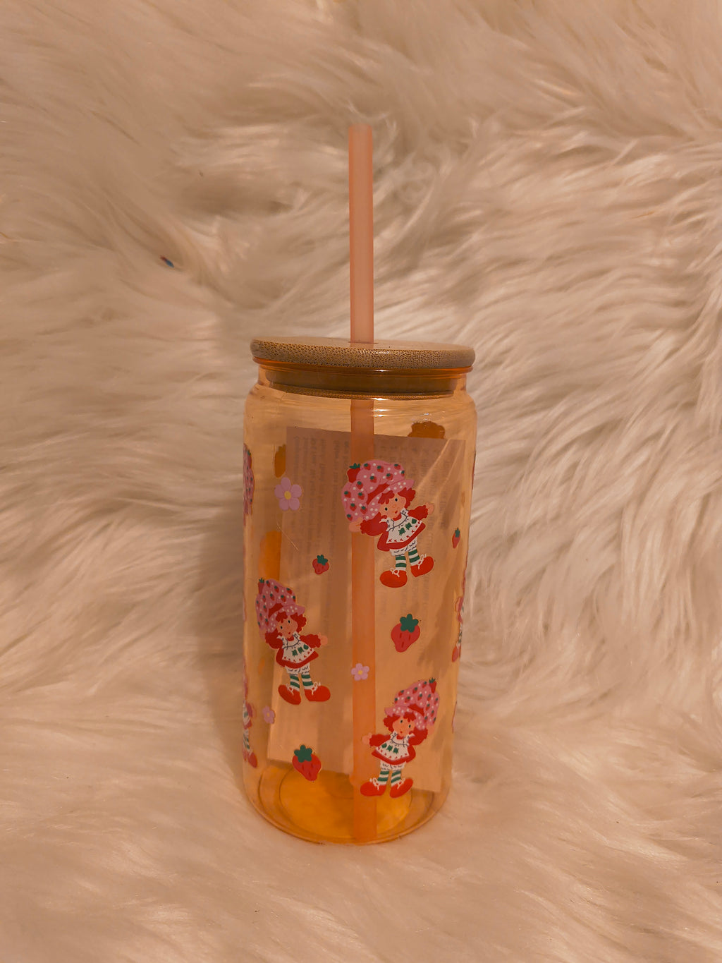 Strawberry shortcake -PLASTIC 21oz