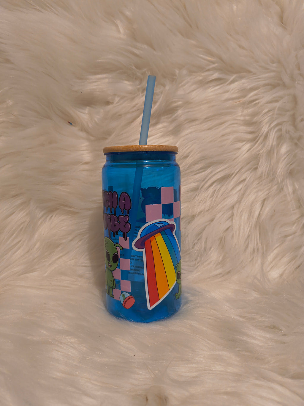 Catch a vibe alien- PLASTIC 21oz