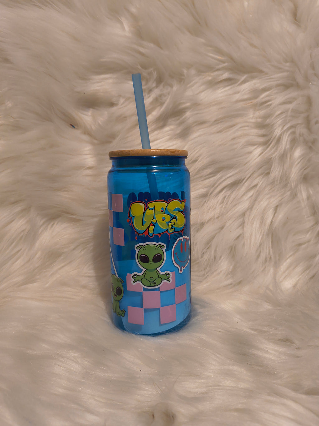 Catch a vibe alien- PLASTIC 21oz