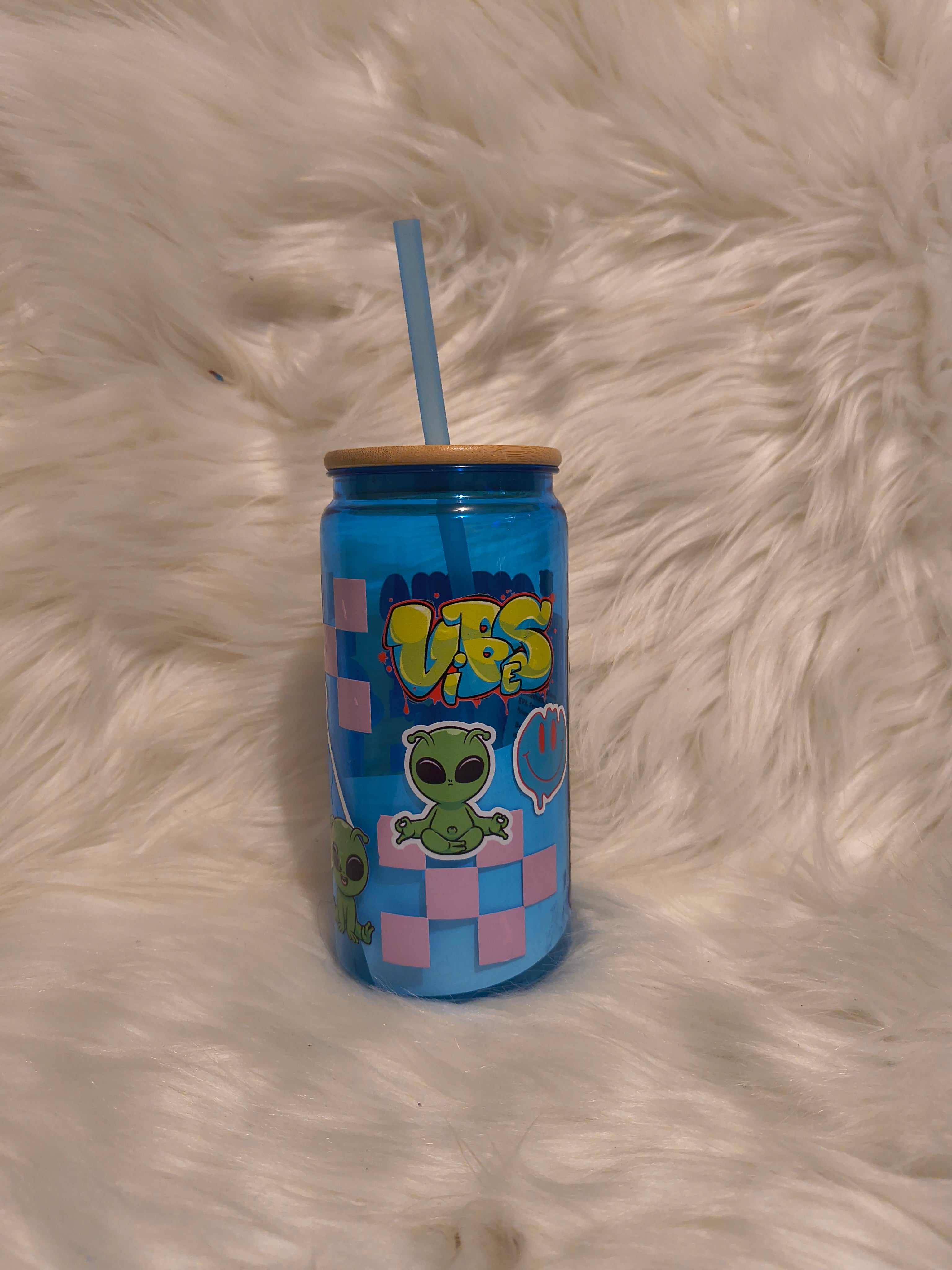 Catch a vibe alien- PLASTIC 21oz